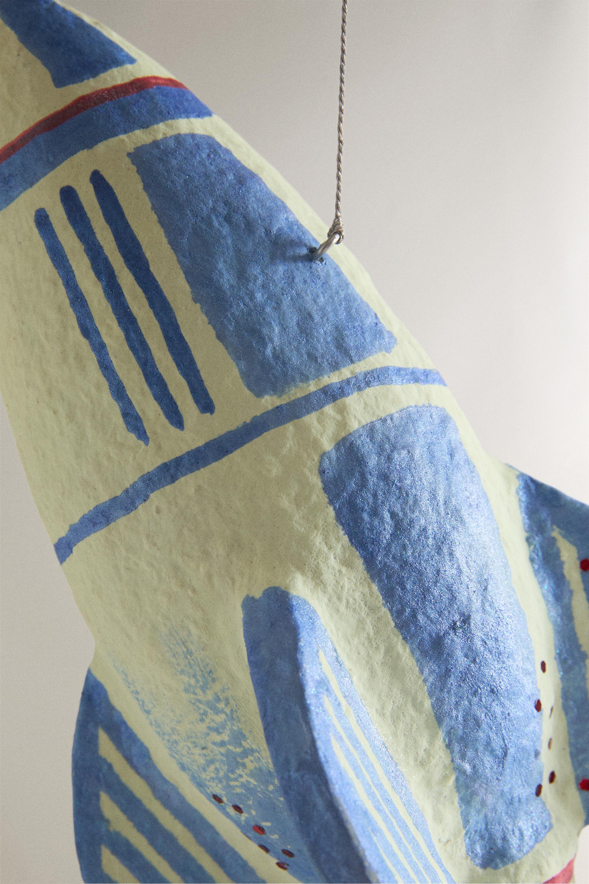 KIDS' DECORATIVE ROCKET HANGING ORNAMENT
